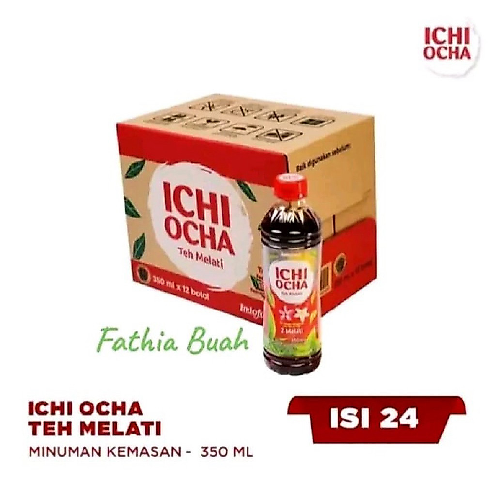 Ichi Ocha 350ml 1 Dus Isi 24 Botol