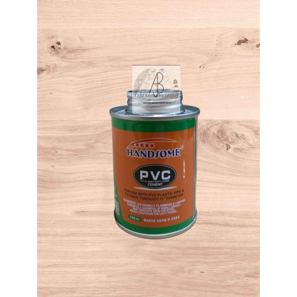 HANDSOME Lem Pipa Kaleng / Lem Pipa PVC Kaleng Handsome / Lem Paralon Handome / Lem PVC / Lem Plasti