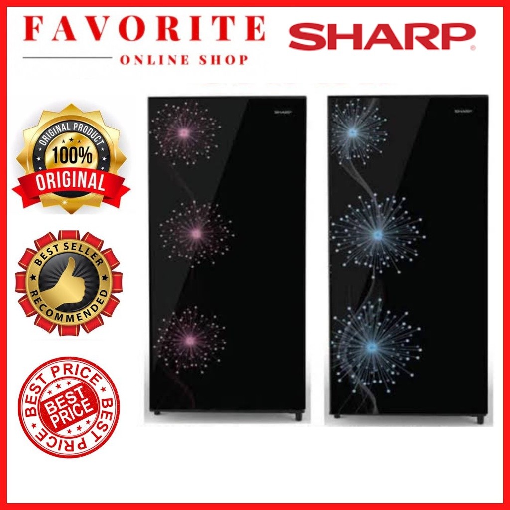 SG KULKAS SHARP SJX 167 LEMARI ES 1 PINTU SJX167MG SHINE SJX-167
