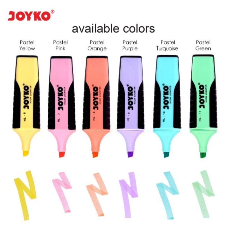 PB232  Joyko Stabilo Pastel HL-611 (1Pcs)