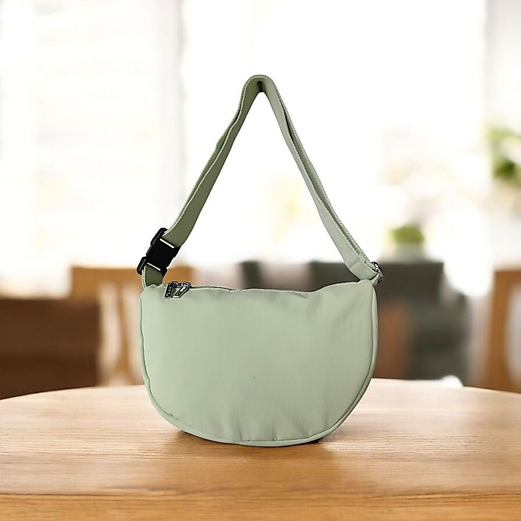 [ HEHE BAG ] Tas selempang wanita import | Slingbag wanita bahan nilon