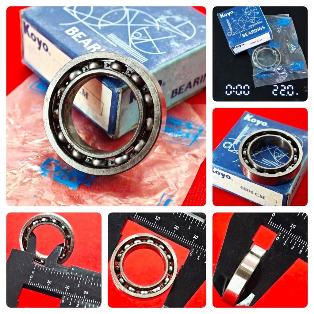 (78EF) BEARING 6804 KOYO laher laker klaker bering gigi stater starter gear  nmax mio sporty mio j s
