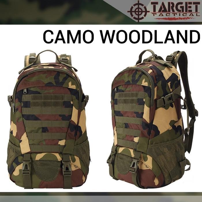 Tas Ransel Tactical 7092 Import Silver Knight USA ORIGINAL - Woodland