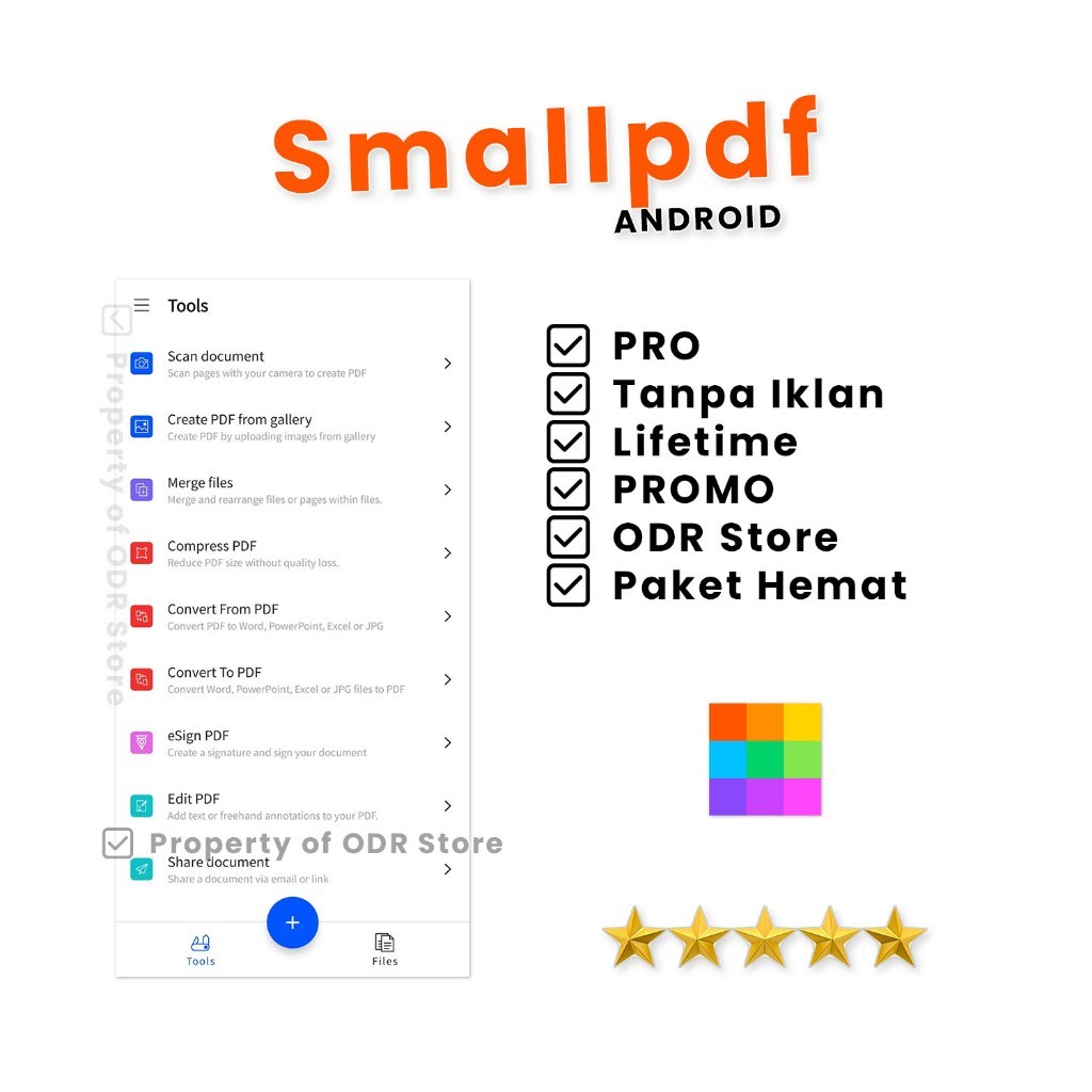 SmallPDF Lifetime Asisten PDF Editor dan Scanner Small PDF
