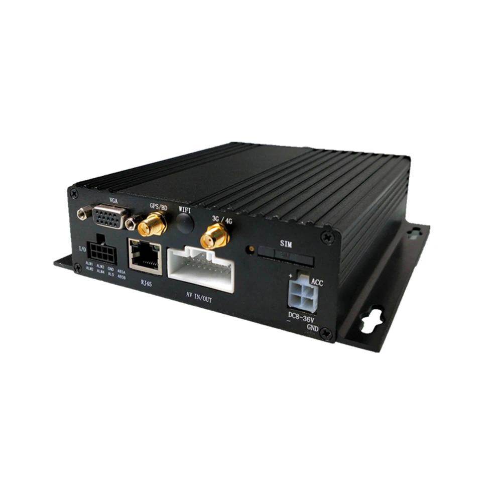 4-Channel 4G GPS MDVR Mobile DVR Vehicle SD Card Video Recorder School Bus CCTV Digital Video Record