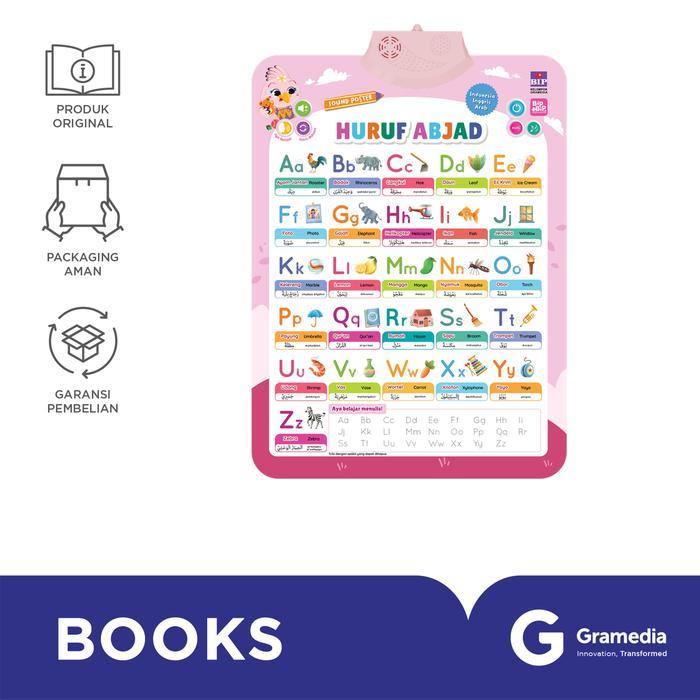 Gramedia SOUND POSTER BIP BIP: HURUF ABJAD
