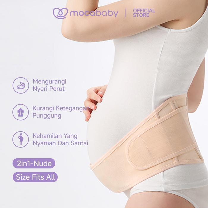 Mocababy Sabuk Penyangga Perut Mocababy Premium untuk Ibu Hamil dengan Spiral Steel Bones dan Premiu