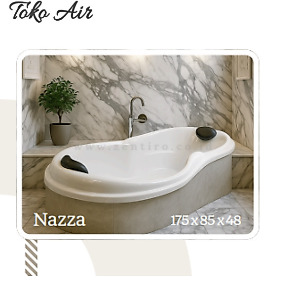 Bathtub Zentiro/ BATHTUB WHIRLPOOL || BATHTUB JACUZZI ZENTIRO NAZZA