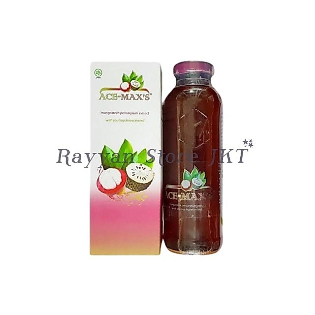 Ace Max Herbal Kulit Manggis & Daun Sirsak 60 Kapsul Antioksidan Alami Sehat