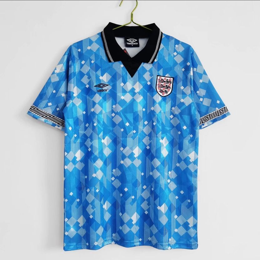 Jersey 1990 England A15 T shirt pria