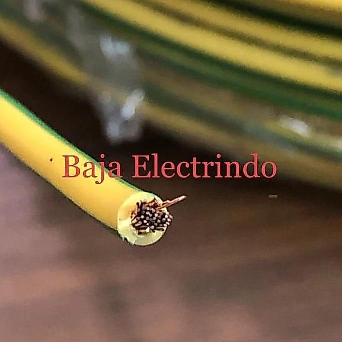 Promo Kabel Grounding 1,5mm tunggal NYA 1,5mm 1,5 mm VOKSEL Roll 100m Kabel NYA 1x1,5 1x1.5 mm 1 x 1
