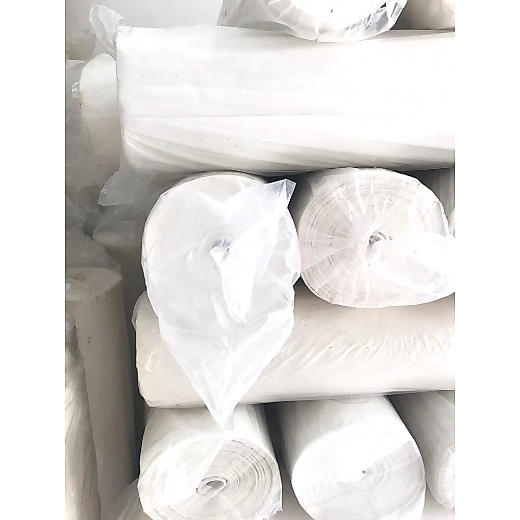 Kain keras 65N ORI ASLI PUTIH 100 yard