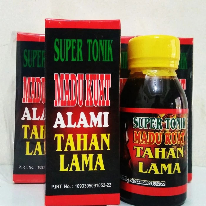 promo ya prima Madu kuat pria dewasa privasi aman Super  6x madu alami cap kuda 60 Ml segel kuning O