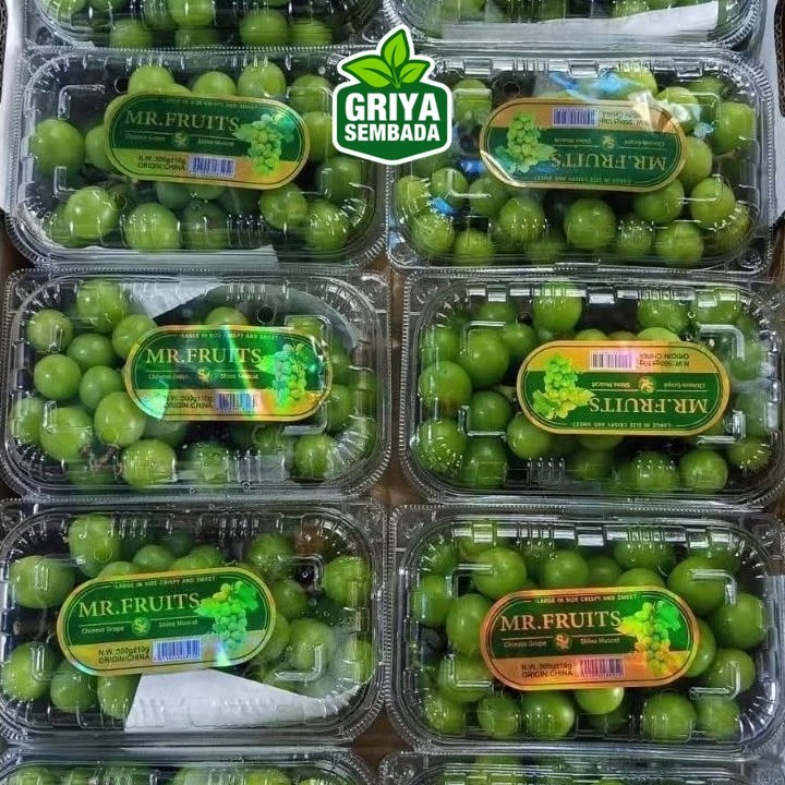 

Instant ANGGUR SHINE MUSCAT 1 DUS 10PACK Griya Sembada Griya Sembada