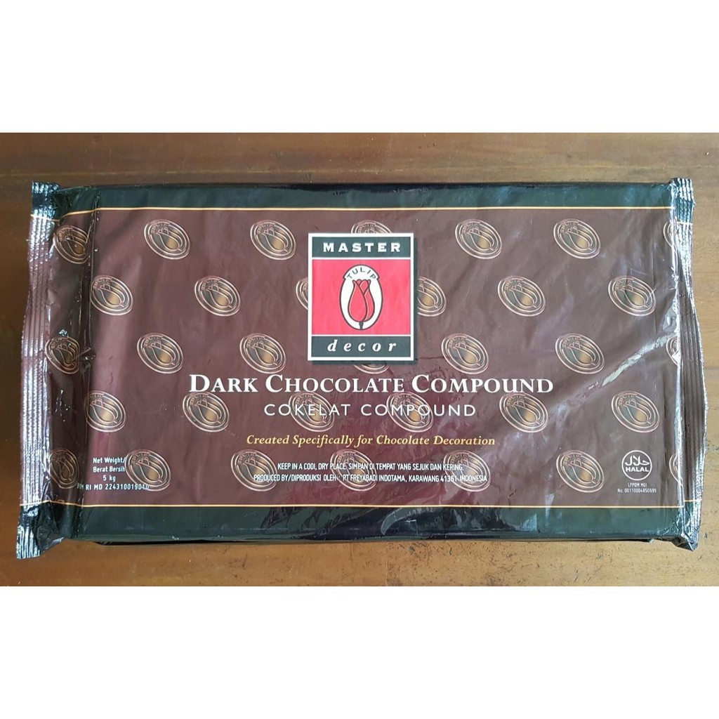 

TULIP Masterdecor Dark 5 kg - Coklat Compound TULIP Decor