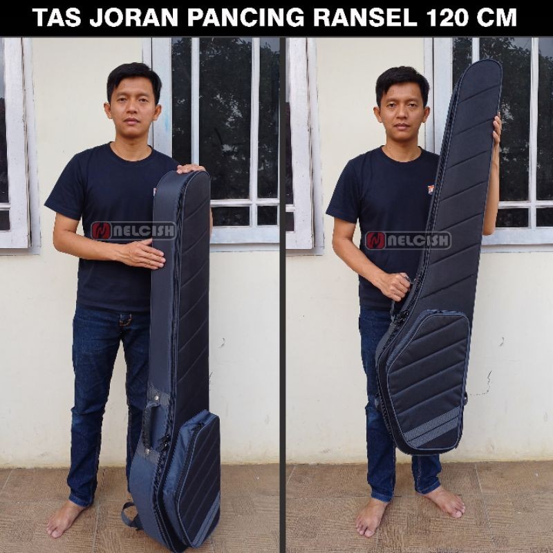 JAMIN MURAH Tas Joran Pancing Hard Size 120 Ransel Aksesories Mancing Cover Memancing by NELCISH(BIS