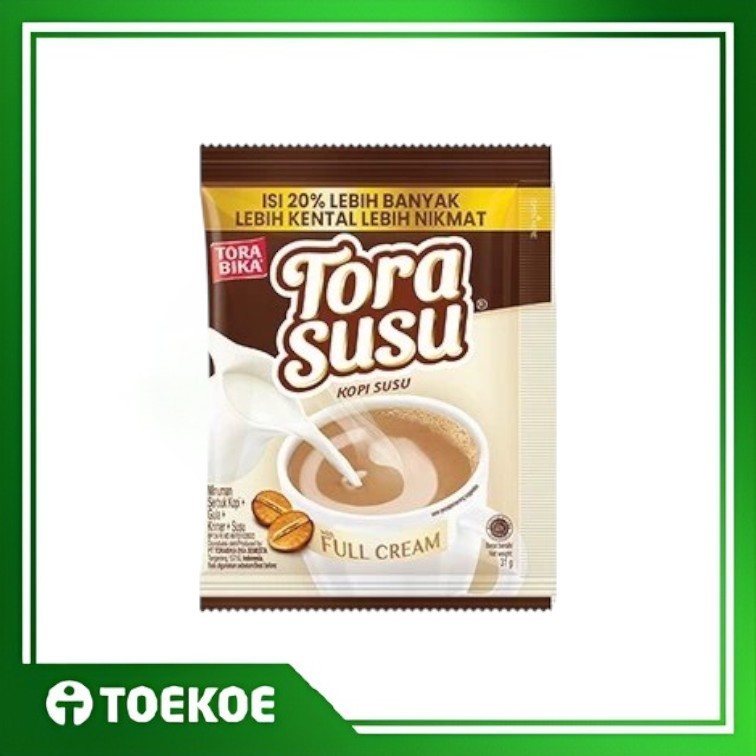 

TOEKOE Kopi Torabika Tora Susu 1 Renceng [Isi 12 Sachet]