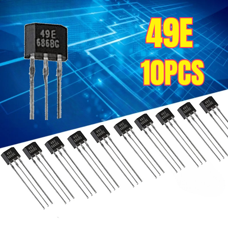 10pcs Hall Sensor Gas 49E Sepeda Listrik Motor Listrik/Transistor Hall Sensor Grip Gas Sepeda Listri