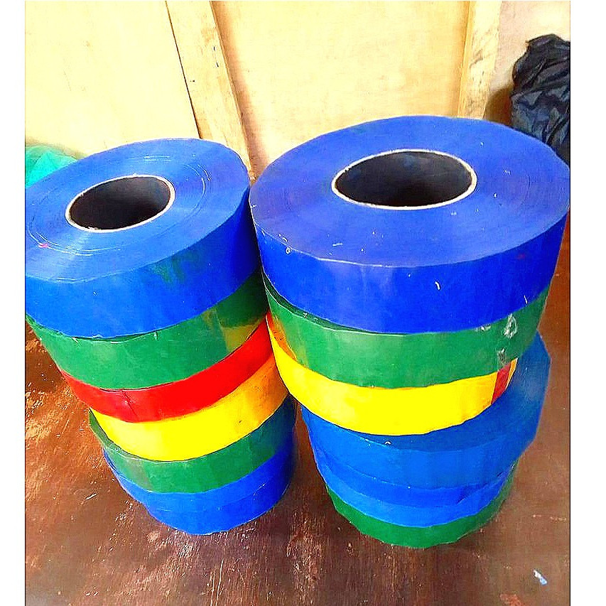 

lakban jumbo 1kg bening warna isolasi 500 yard solasiban termurah kiloan