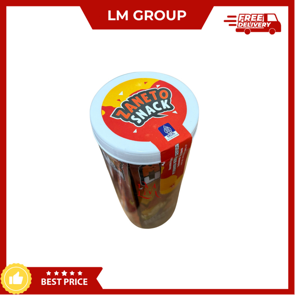 

Zaneto Mie Lidi Cemilan isi 20 pcs Campur Rasa Tanpa Pengawet Cemilan LM Snack Grosir