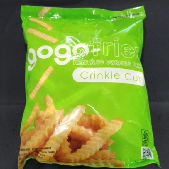 

GOGO KENTANG CRINKLE CUT 1KG