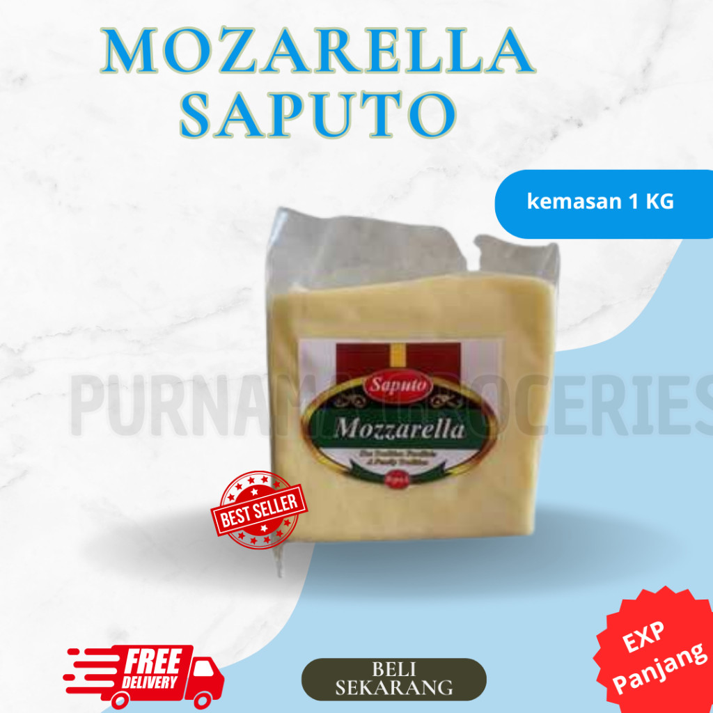 

Keju Mozarella Saputo 1 KG