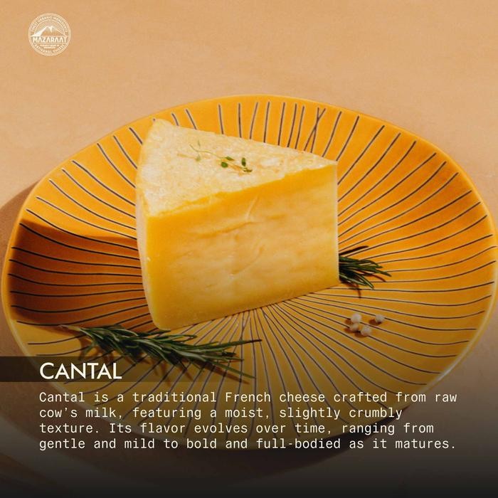 

HOT PRODUK MAZARAAT Keju Cantal Cheddar Clothbound Asli Prancis - 200 gram