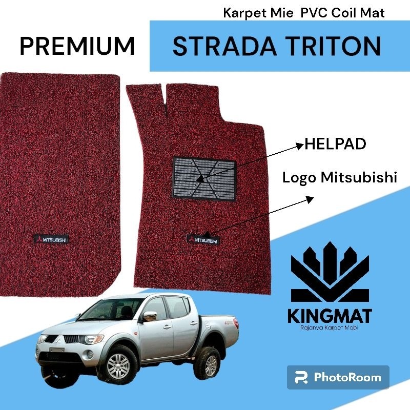 Karpet Mie Mobil Strada Triton, premium