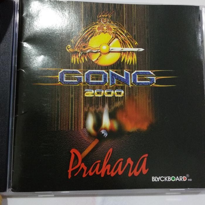 CD gong 2000 - prahara. godbless edane power metal achmad albar RARE 