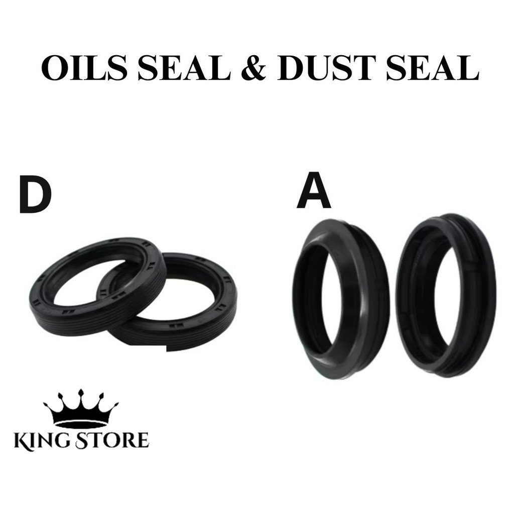 43*55*9.5 Seal Shock depan Motor Suzuki TL1000R TL1000S TL1000 GSXR GSX-R TL 1000 GSXR1000 GSX-R1000