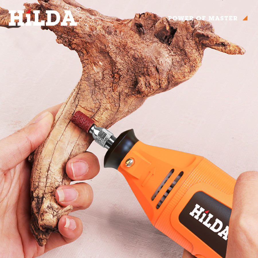 HILDA Electric Mini Drill Grinder Engraving Pen Mini Drill Electric Rotary Tool Grinding Machine Acc
