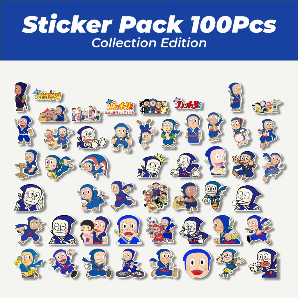 

Hot Stiker Kartun Ninja Hattori Lucu Anti Air Stikers Berperekat Waterproof Sticker Decal Buat Motor Helm Buku Journal Koper Casing HP Laptop Botol Minum