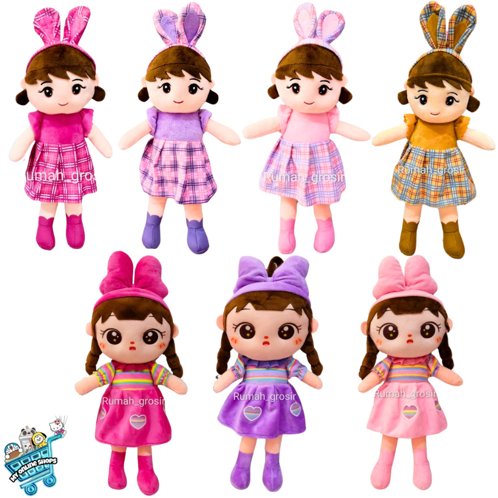

Boneka Hello Metoo Pretty Girl Bunny Rabbit Lucu