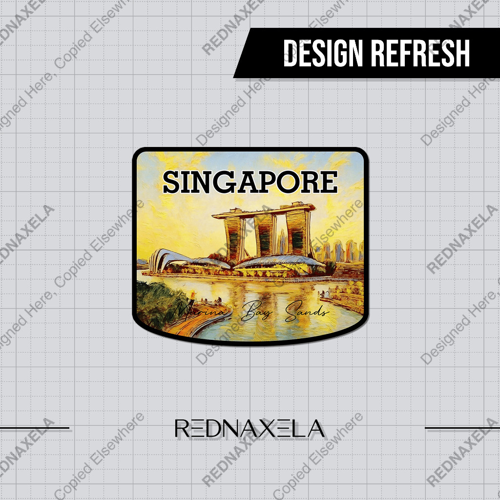 

Stiker Vinyl Country Singapore 1 Stiker Koper Outdoor Travel Sticker