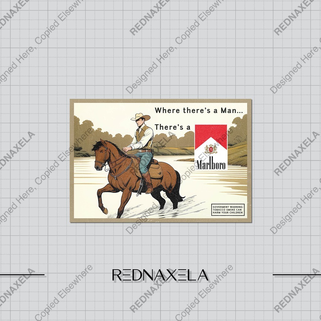 

Stiker Vinyl Marlboro Stiker Koper Outdoor Waterproof Sticker