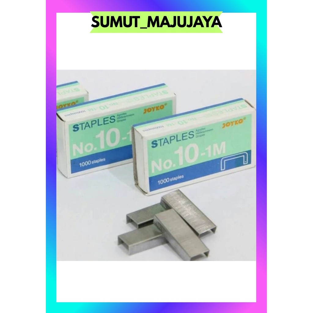 

SMJ ISI STAPLES / ANAK HEKTER JOYKO KOTAK KECIL NO 10 PATEN
