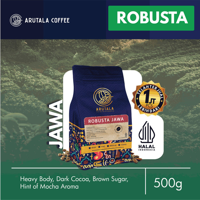 

Arutala - Kopi Robusta Jawa 500 gram