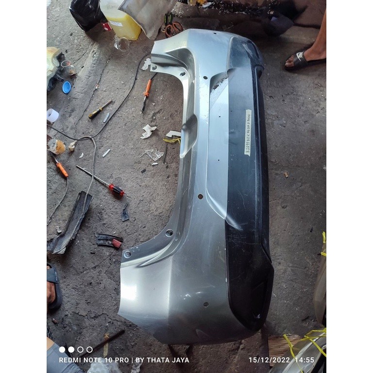 Bumper belakang mazda 2 skyactiv