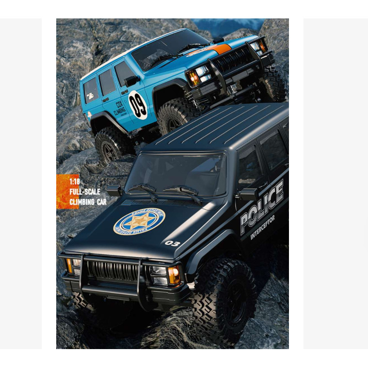 Pinecone Model SG-1803 Jeep Cherokee 2-speed 1/18 4WD RC RTR VS AUSTAR AX-86562 JJRC8809 TRX4M FCX18