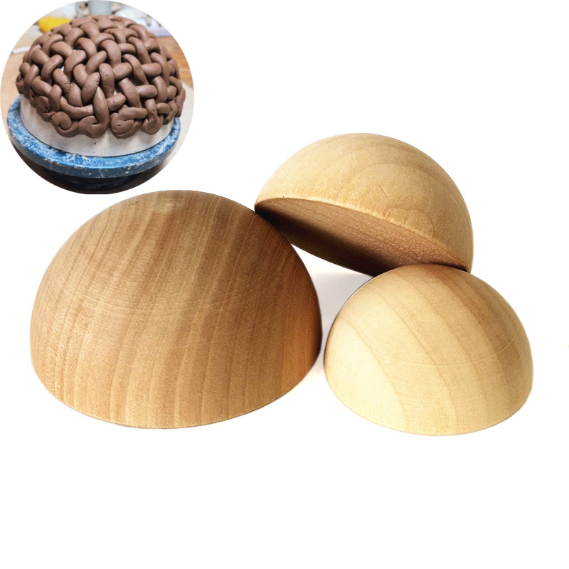 

Pottery Tools Hemispherical/semi-circular Modeling Mold DIY Round Ceramic Bowl/basket Pottery School Teaching Modeling Tools