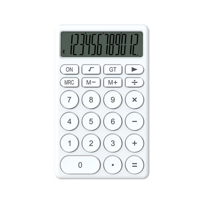 

C1FB 12 Digits Electronic Calculator Colorful and Functional Desktop Calculators
