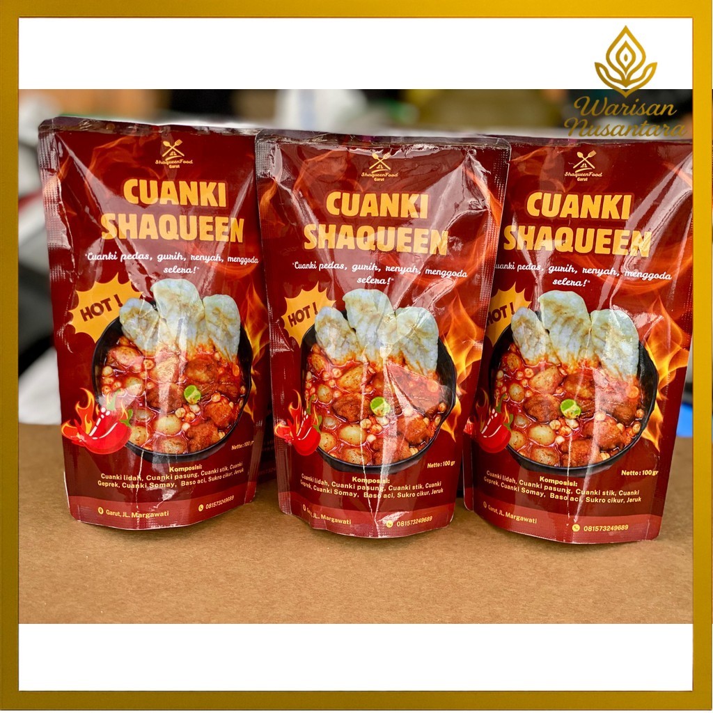 

Cuanki Instan Oleh Oleh Khas Bandung Enak Murah Pedas Gurih Merk Shaqueen