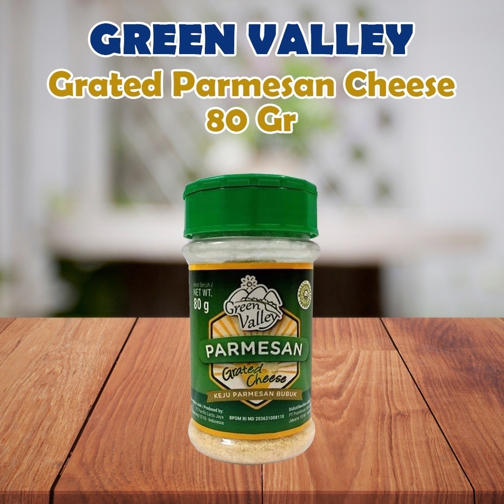 

Green Valley Grated Parmesan Cheese 80 Gr