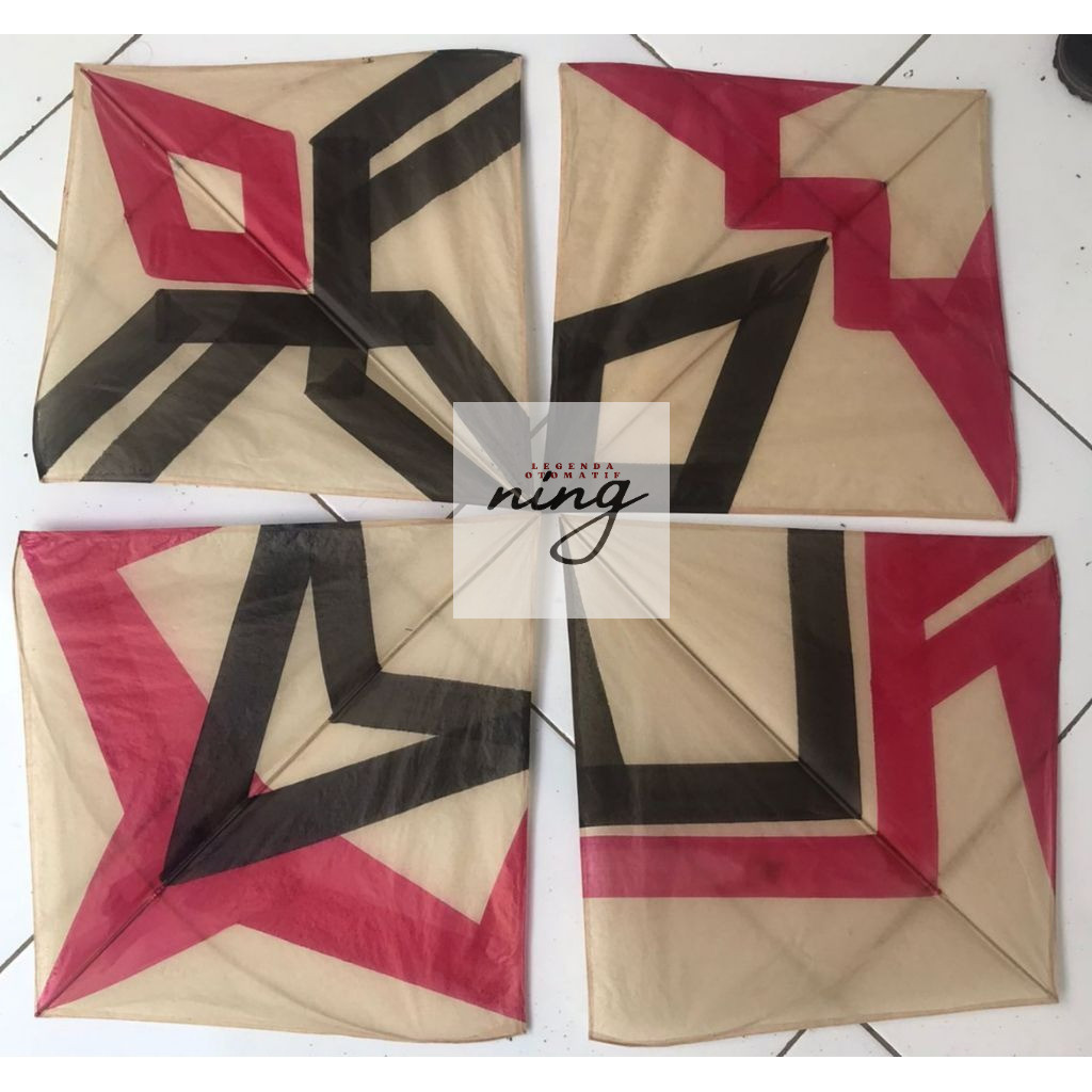 Layangan Seot Aduan Isi 100 Pcs