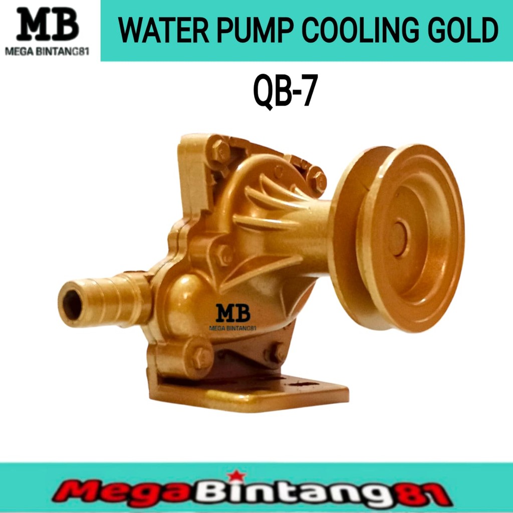 Pompa Pendingin Sirkulasi Air Mesin Diesel Water Pump QB7 Pompa Keong GMB  Pompa Air Sirkulasi Mesin