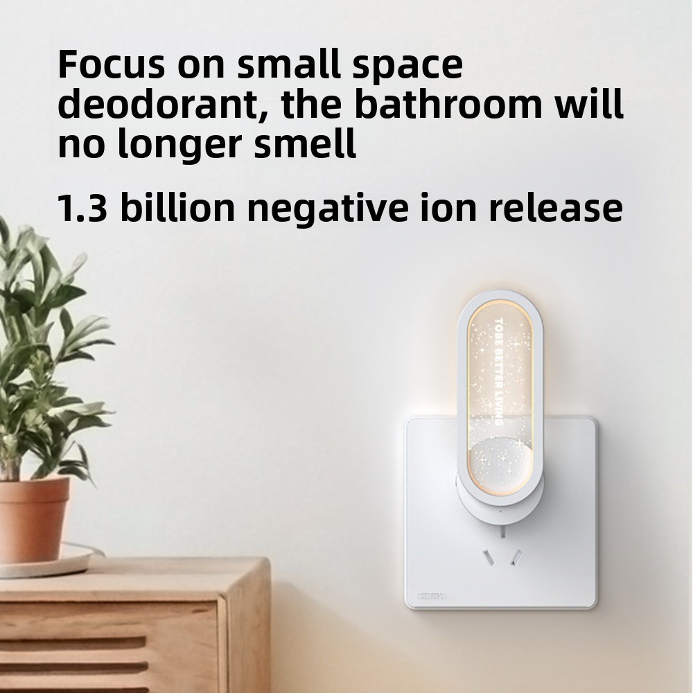 Negative Ion Air Purifier, Toilet, Bathroom, Odor Removal, Deodorization, Formaldehyde Removal Devic