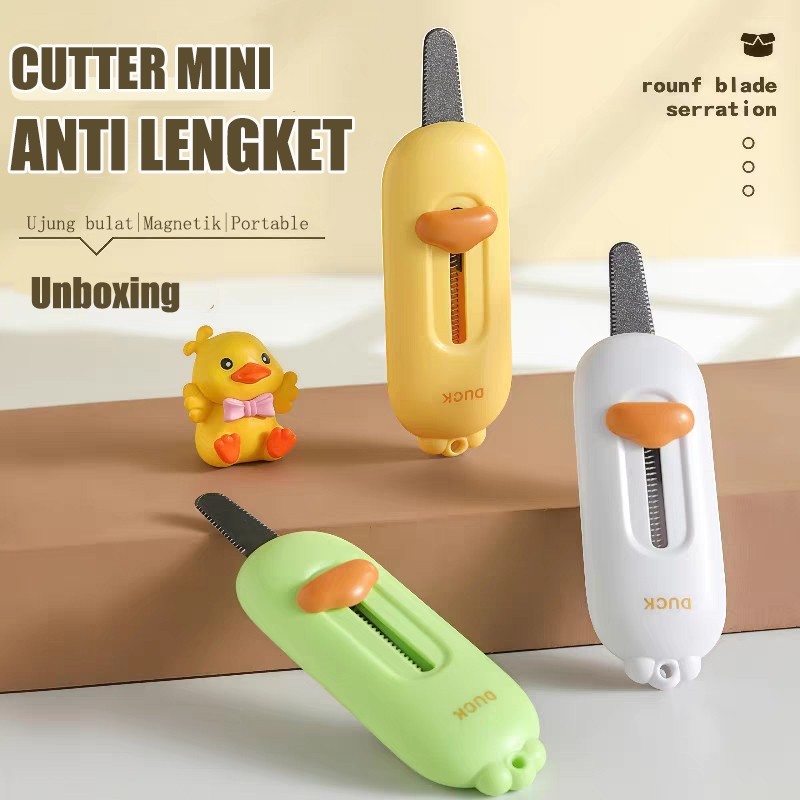 

TERLARIS Duck Cutter Mini Portable Anti Lengket Pisau Pemotong Magnetik