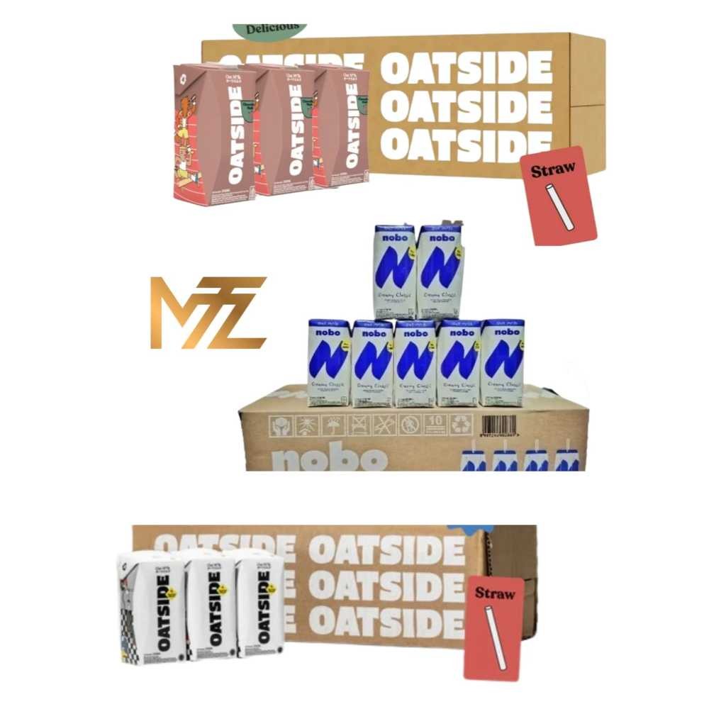 

FLAVORYA MTZ | 1 KARTON ISI 24 | OATSIDE OAT MILK | NOBO OAT MILK | RNTD