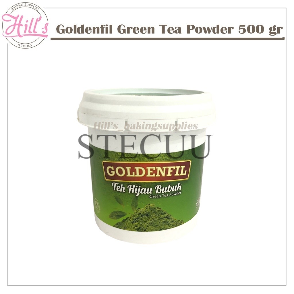 

GOLDENFIL MATCHA GREEN TEA POWDER 500 gr / TEH HIJAU BUBUK / PURE GREEN TEA 500gr EMBER