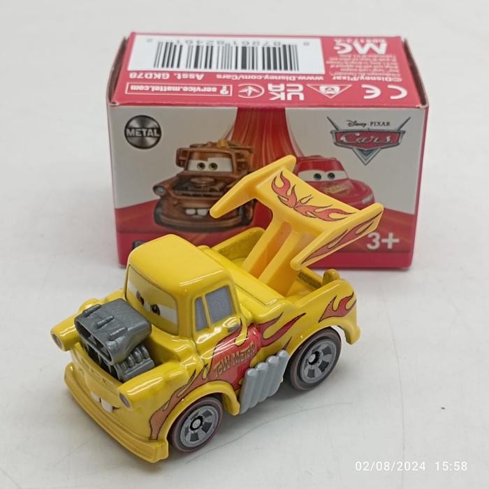 MAINAN... Disney Pixar Cars Mini Racers Hotrod Mater #14